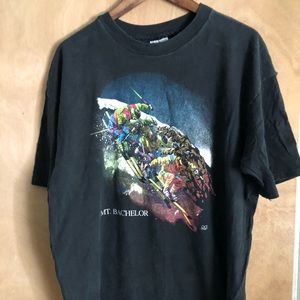 Rare Double Sided Vintage Mt. Bachelor t shirt
